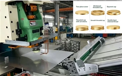 Customized Screw Aluminum Cap Processing Lines From A Direct Factory in China