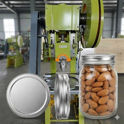 Apricot Kernel Threaded Cap Production Line