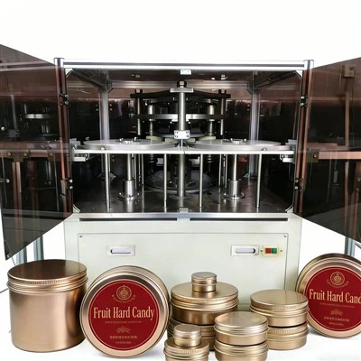 Fruit Hard Candy Metal Box Production Line